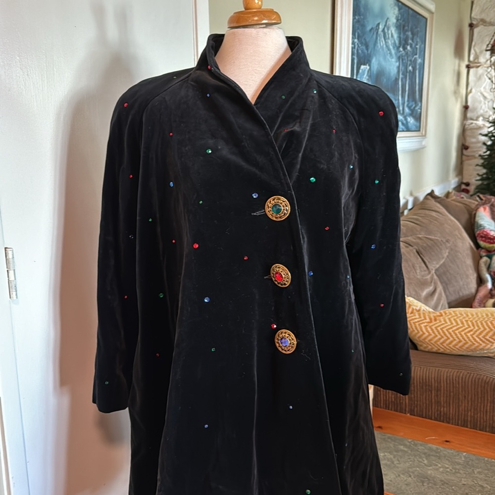JL de Ball Velvet Coat